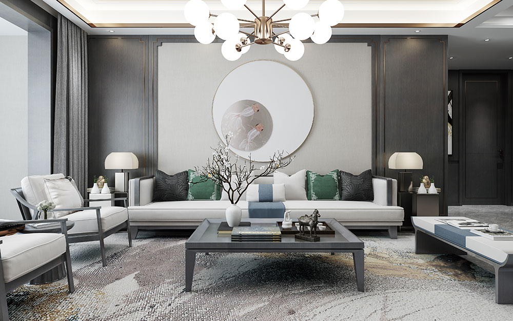 新中式装修效果图